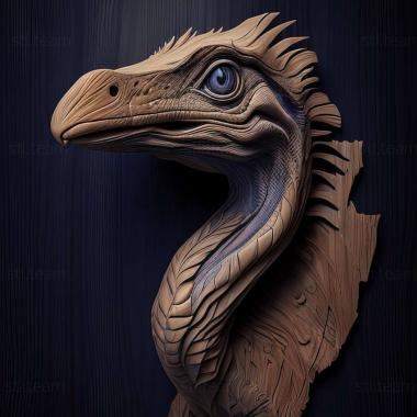 3D model Troodon (STL)